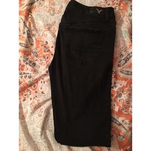 Long Length Black AE Jeggings